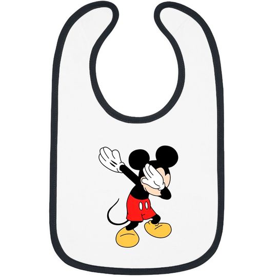Discover Disney Dabbing Mickey Bibs