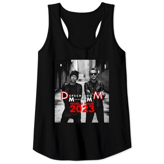 Discover 2023 Depeche Mode Memento Mori World Tour Tank Tops, Depeche Mode Tour 2023 Tank Tops
