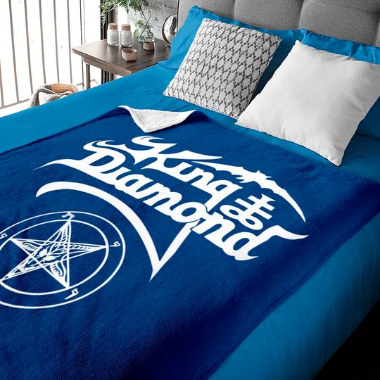 King Diamond Logo Baby Blankets