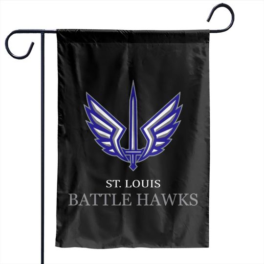 St-Louis Garden Flags Football-Season-2020- Battlehawks - Long Sleeve Garden Flags