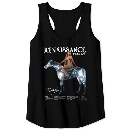 Beyoncé Renaissance World Tour 2023 Tank Tops, Beyonce 2023 Tour Tank Tops, Renaissance Tour Tank Tops