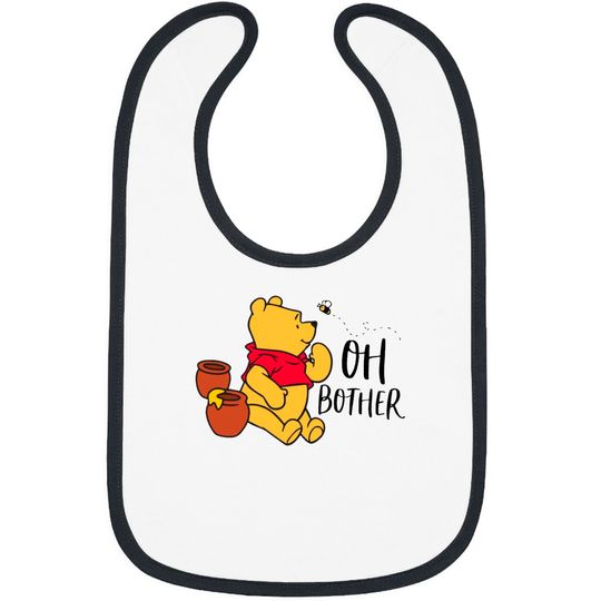 Oh Bother Winnie The Pooh Unisex Bibs | Disney World Bibs | Piglet Eeyore Tigger Bibs