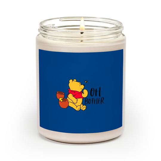 Oh Bother Winnie The Pooh Unisex Scented Candles | Disney World Scented Candles | Piglet Eeyore Tigger Scented Candles