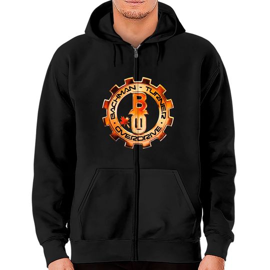 Bachman Turner Overdrive Solid Gold Zip Hoodies Zip Hoodies
