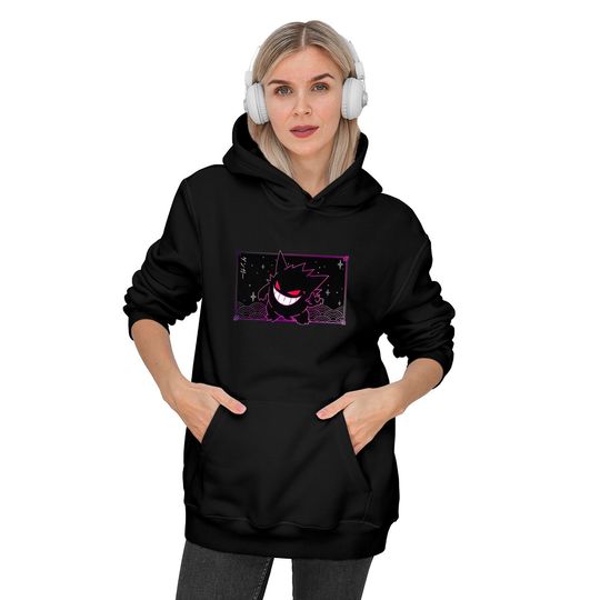 Gengar hoodie! Perfect for a Gift, Japanese Anime