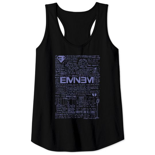 Eminem Tank Tops 1, Eminem Album, Eminem Band Tank Tops