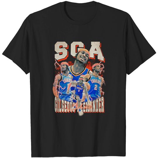 Shai Gilgeous-Alexander 90s Style Vintage Bootleg Tee graphic T shirt