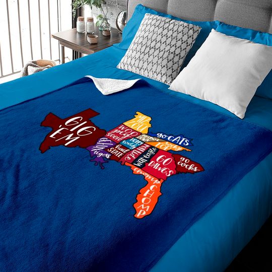 Southeastern Conference Team States Baby Blankets, SEC Sports