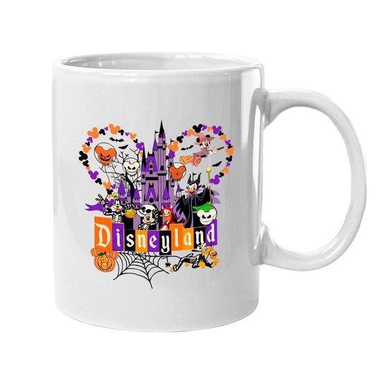 Vintage Disneyland Halloween Mugs, Mickey Halloween Mugs, Halloween party, Disney Halloween Vacation