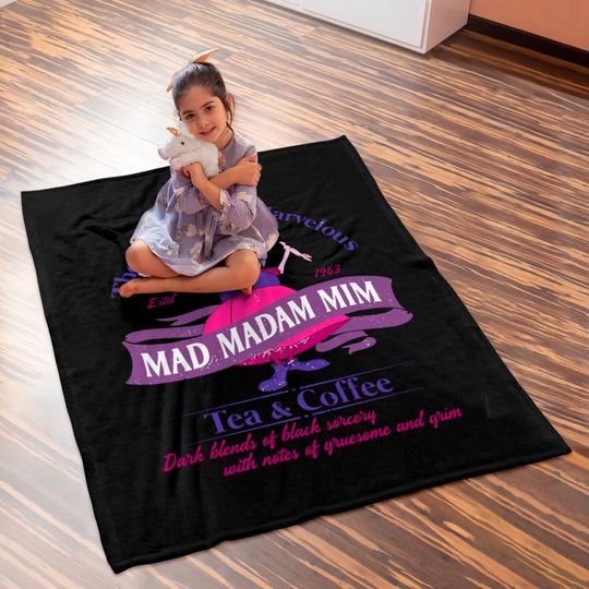 Mad Madam Mim Tea & Coffee Baby Blankets