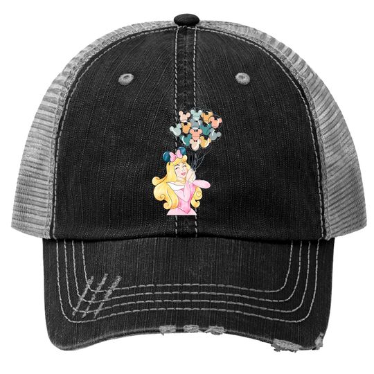 Disney Aurora Princess Trucker Hats, Disney Retro Sleeping Beauty