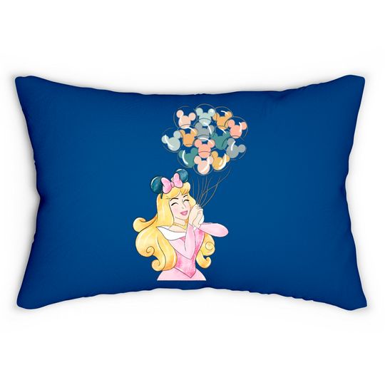 Disney Aurora Princess Lumbar Pillows, Disney Retro Sleeping Beauty
