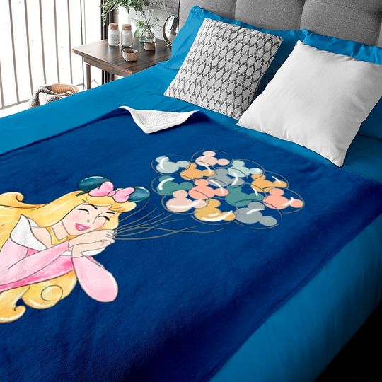 Disney Aurora Princess Baby Blankets, Disney Retro Sleeping Beauty