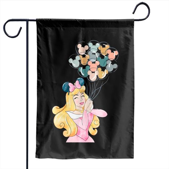 Disney Aurora Princess Garden Flags, Disney Retro Sleeping Beauty