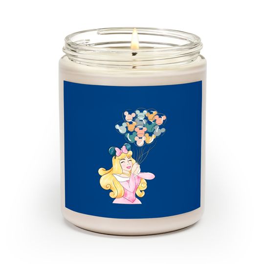 Disney Aurora Princess Scented Candles, Disney Retro Sleeping Beauty