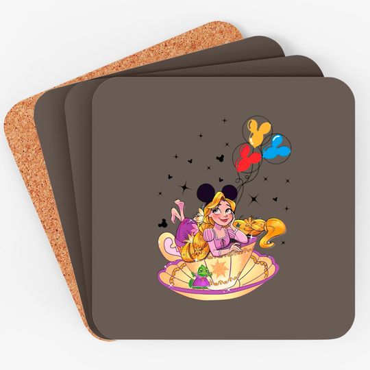 Disney Princess Rapunzel Coasters