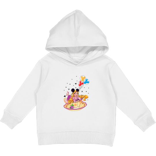 Disney Princess Rapunzel Kids Pullover Hoodies