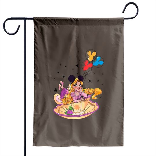Disney Princess Rapunzel Garden Flags