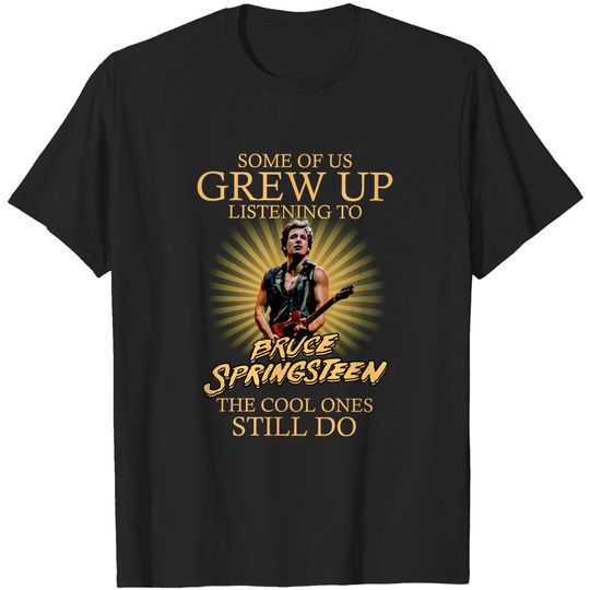 listening to bruce springsteen t-shirt