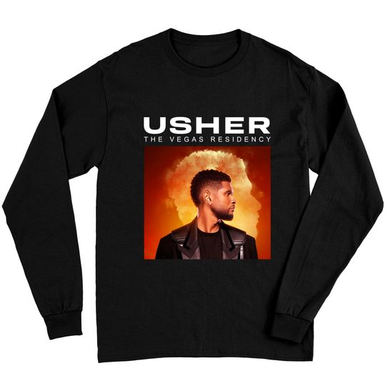 2023 Usher My Way The Vegas Residency Tour Long Sleeves, Usher RNB Music Concert 2023 Long Sleeves