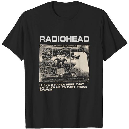 Radiohead shirt, Fan gift, Vintage Radio head tee, music lovers