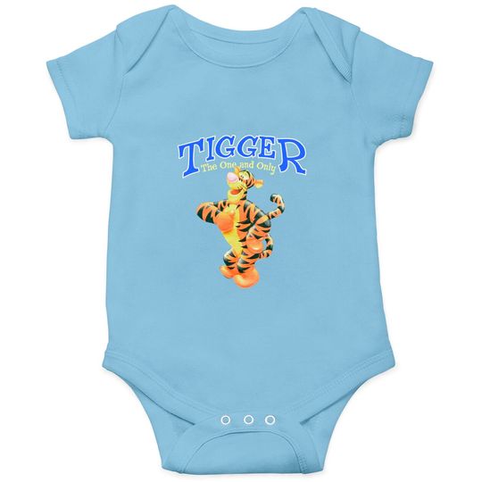 Vintage 1990s Tigger Disney Store Graphic Onesies