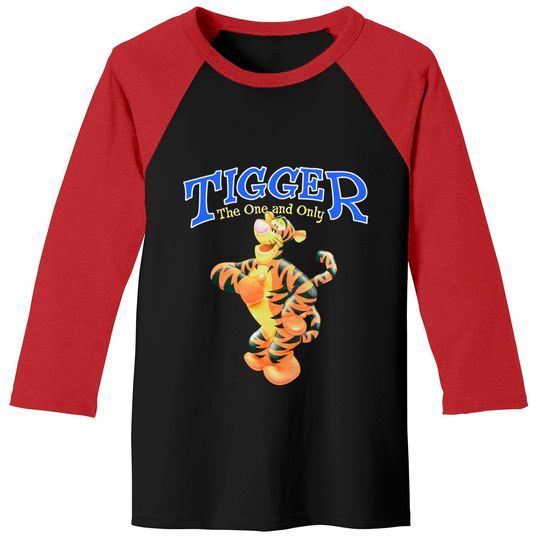 Vintage 1990s Tigger Disney Store Graphic Baseball Tees