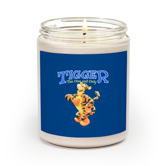 Vintage 1990s Tigger Disney Store Graphic Scented Candles