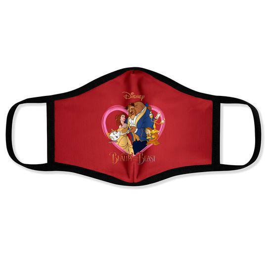 Disney Beauty And The Beast Face Masks