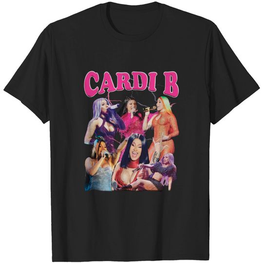 Cardi B Poster Style Unisex T-Shirt, Music Star Shirt