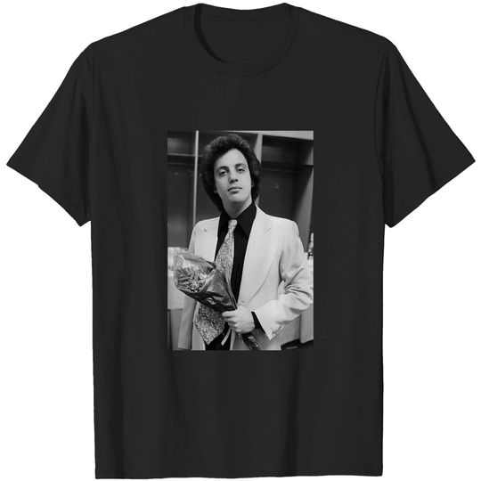 Billy Joel Bouquet T-Shirt | Billy Joel T-Shirt | 70s T-Shirt