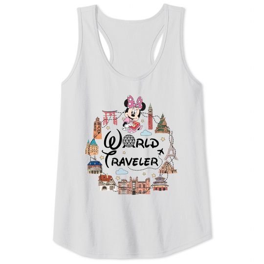 Disney Epcot  Tank Tops, Epcot Minnie Tank Tops