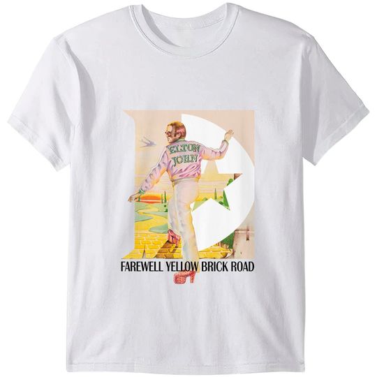 Elton John Goodbye Yellow Brick Road Shirt