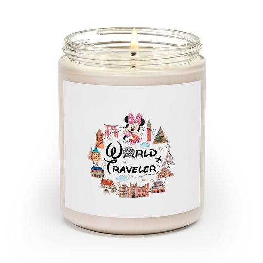 Disney Epcot  Scented Candles, Epcot Minnie Scented Candles