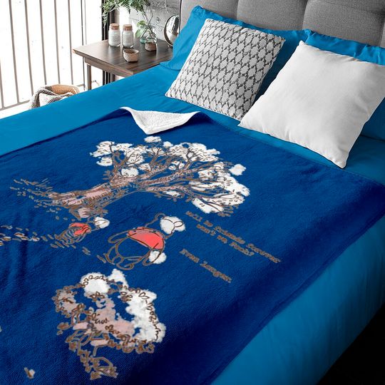 Retro Disney Winnie The Pooh & Piglet Always Friends Forever Baby Blankets