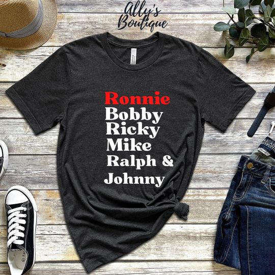New Edition Shirt Ronnie Bobby Ricky Mike Ralph And Johnny Unisex T-Shirt/Bell Biv Devoe Shirt
