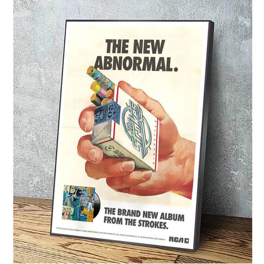 The New Abnormal Poster, Rock n Roll , The Strokes Poster