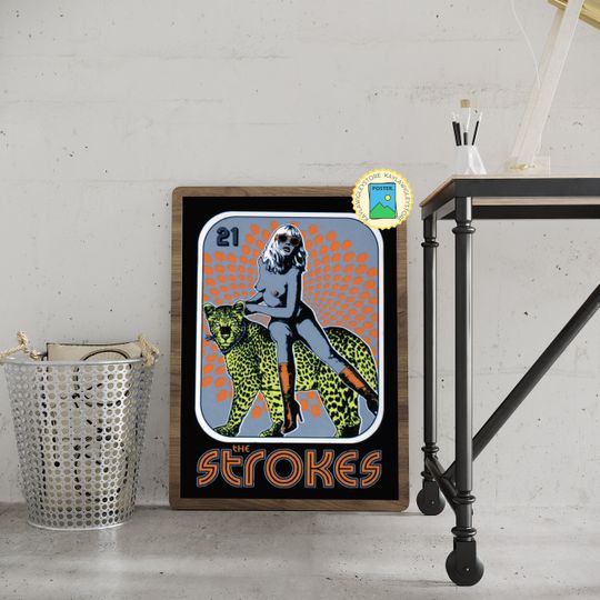 The Strokes 2006 Fine Art Concert Poster, The Strokes Live Music Poster