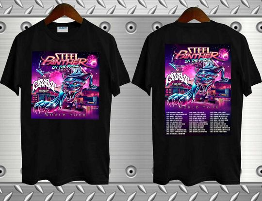 Steel Panther On The Prowl N.American Tour 2023 T-Shirt