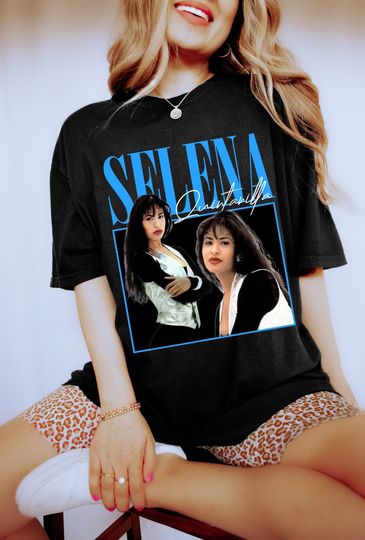 Selena Quintanilla Vintage 90s Shirt, Selena Quintanilla T-Shirt