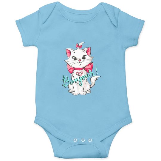 Disney The Aristocats Marie Onesies, Marie Aristocats Sweatshirt, Disneyland Onesies, Unisex Onesies Family Adult Kid Toddler Onesies