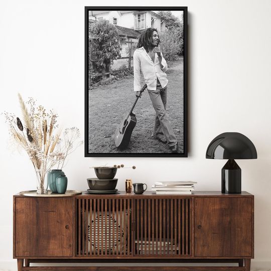 Bob Marley Art , Reggae Music Legend, Vintage poster