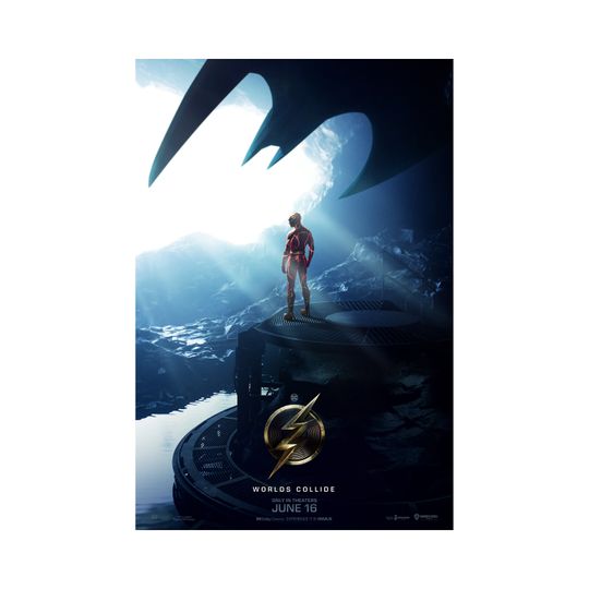 The Flash Movie Poster Quality Glossy Poster
