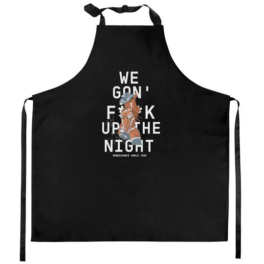 Beyonce Tour Renaissance Tour 2023 Kitchen Aprons, Renaissance World Tour 2023 Kitchen Aprons