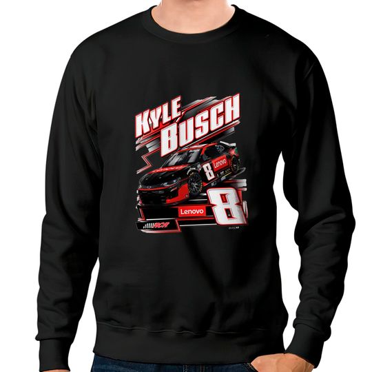 Kyle Busch Racing Sweatshirts, 2023 Lenovo Horsepower Sweatshirts, Racing Sweatshirts