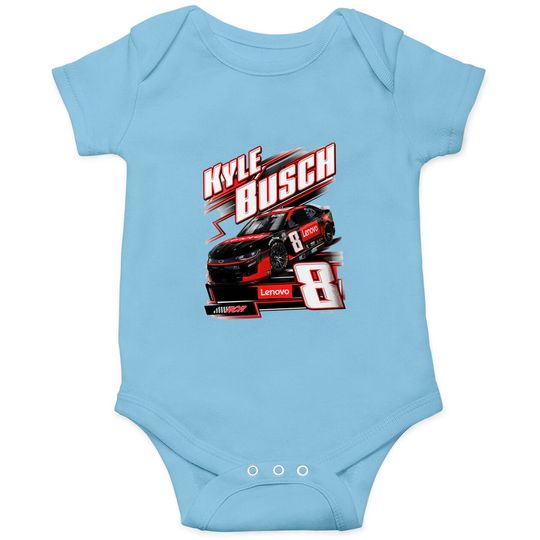 Kyle Busch Racing Onesies, 2023 Lenovo Horsepower Onesies, Racing Onesies