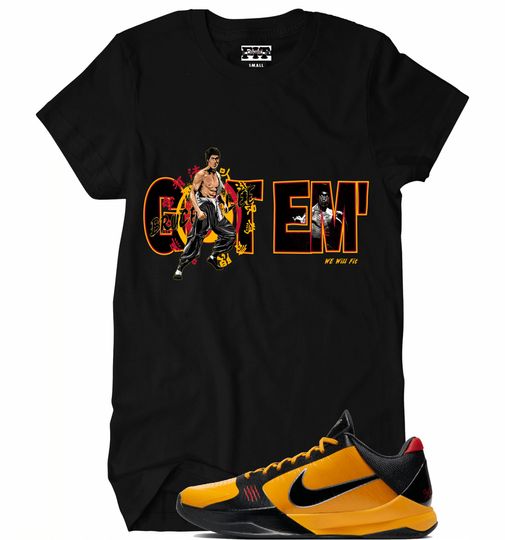 Fitz 4 kickz Shirt to match the kobe 5 protro Bruce Lee