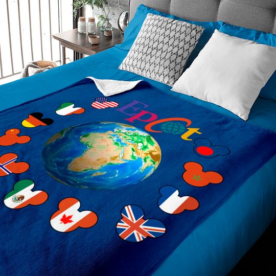 Epcot World Traveler List Of Epcot Countries Disney Matching Family 2023 Baby Blankets