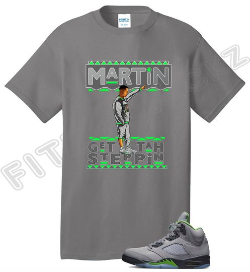 Fitz 4 kickz Shirt to match the Jordan 5 Green Bean