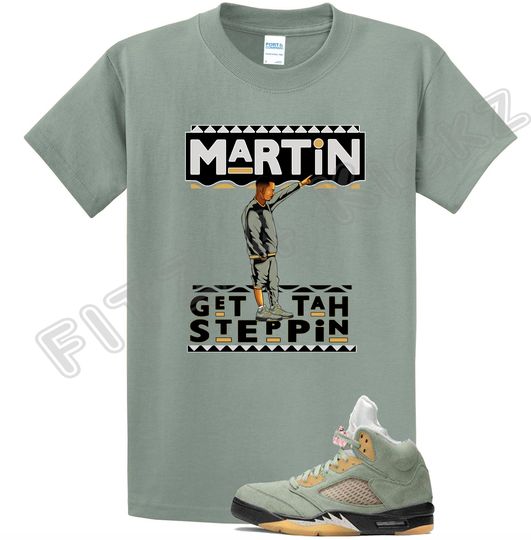 Fitz 4 kickz Shirt to match the Jordan 5 Jade Horizon